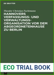 Hannovers Verfassungs- und Verwaltungs-Organisation vor dem Abgeordnetenhause zu Berlin (German Edition)
