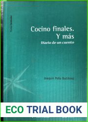 Cocino finales. Y mas: diario de un cuento