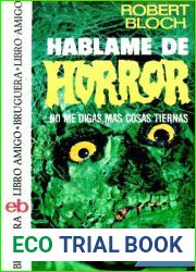 Hablame de horror… no me digas mas cosas tiernas