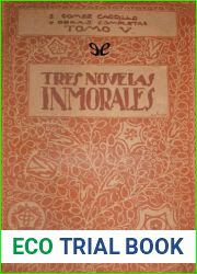 Tres Novelas Inmorales