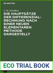 Die Hauptsatze der Differenzialrechnung nach einer neuen elementaren Methode dargestellt (German Edition)
