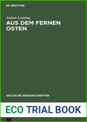 Aus dem fernen Osten: Ein Ruckblick und Ausblick (Deutsche Kriegsschriften, 19) (German Edition)