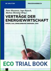 Vertrage der Energiewirtschaft: Strom, Gas, Erneuerbare Energien, KWK (De Gruyter Praxishandbuch) (German Edition)