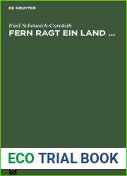 Fern ragt ein Land …: Eine Auswahl aus den Dichtungen des Prinzen Emil von Schoenaich-Carolath (German Edition)