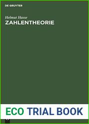 Zahlentheorie (German Edition)