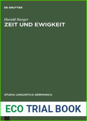 Zeit und Ewigkeit: Studien zum Wortschatz der geistlichen Texte des Alt- und Fruhmittelhochdeutschen (Studia Linguistica Germanica, 6) (German Edition)