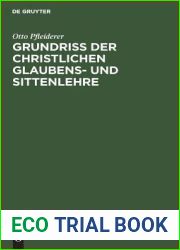 Grundriss der christlichen Glaubens- und Sittenlehre (German Edition)
