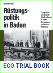 R?stungspolitik in Baden: Kriegswirtschaft Und Arbeitseinsatz in Einer Grenzregion Im Zweiten Weltkrieg