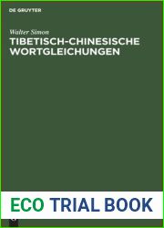 Tibetisch-chinesische Wortgleichungen: Ein Versuch (German Edition)