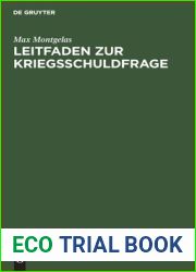 Leitfaden zur Kriegsschuldfrage (German Edition)