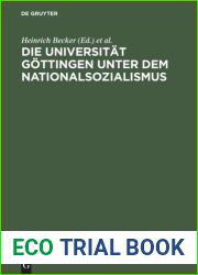 Die Universitat Gottingen unter dem Nationalsozialismus