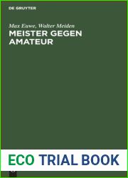 Meister gegen Amateur (German Edition)