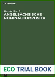 Angelsachsische Nominalcomposita (German Edition)