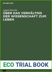 Uber das Verhaltnis der Wissenschaft zum Leben (German Edition)