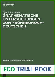Graphematische Untersuchungen zum Fruhneuhochdeutschen (Studia Linguistica Germanica, 1) (German Edition)