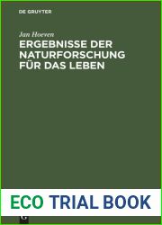 Ergebnisse Der Naturforschung F?r Das Leben: Vortr?ge Und Abhandlungen