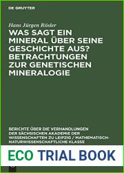 Was sagt ein Mineral uber seine Geschichte aus? Betrachtungen zur genetischen Mineralogie (Berichte uber die Verhandlungen der Sachsischen Akademie … Klasse, 120, 4) (German Edition)