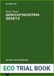 Gerichtskostengesetz: Kommentar (De Gruyter Kommentar) (German Edition)