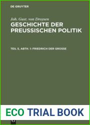 Geschichte der preussischen Politik : Teil 5, Abt. 1
