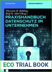 Praxishandbuch Datenschutz im Unternehmen (De Gruyter Praxishandbuch) (German Edition)