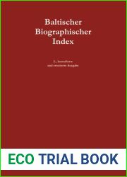 Baltischer biographischer index (German Edition)
