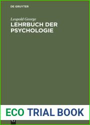 Lehrbuch der Psychologie