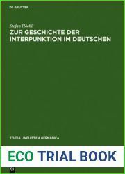 Zur Geschichte der Interpunktion im Deutschen (Studia Linguistica Germanica) (German Edition)