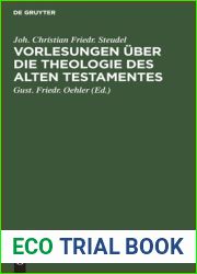 Vorlesungen uber die Theologie des Alten Testamentes (German Edition)