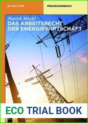 Das Arbeitsrecht der Energiewirtschaft (De Gruyter Praxishandbuch) (German Edition)