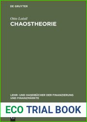 Chaostheorie: Zur Theorie nichtlinearer dynamischer Systeme (German Edition)
