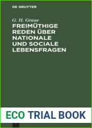 Freimuthige Reden uber nationale und sociale Lebensfragen (German Edition)