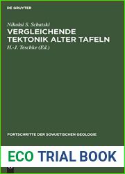 Vergleichende Tektonik alter Tafeln (Fortschritte der sowjetischen Geologie, 4) (German Edition)