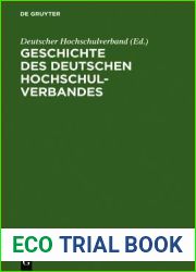 Geschichte des Deutschen Hochschulverbandes (German Edition)