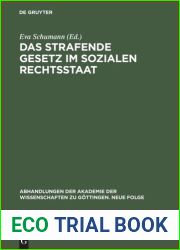Das Strafende Gesetz Im Sozialen Rechtsstaat
