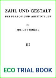 Zahl und Gestalt bei Platon und Aristoteles