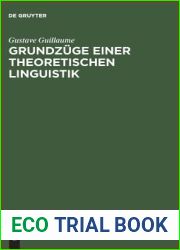 Grundzuge einer theoretischen Linguistik (German Edition)