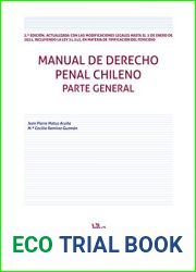 Manual de derecho penal chileno. Parte general 2o Edicion (Manuales) (Spanish Edition)