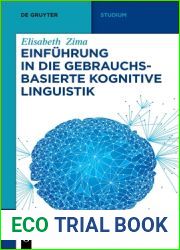 Einfuhrung in die gebrauchsbasierte Kognitive Linguistik