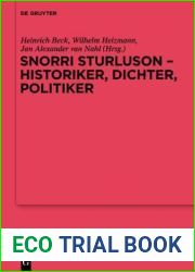 Snorri Sturluson - Historiker, Dichter, Politiker