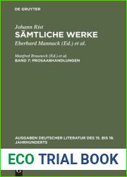Samtliche Werke. Band 7 Prosaabhandlungen