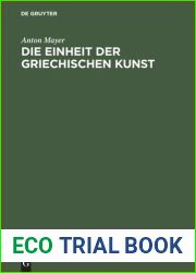 Die Einheit der griechischen Kunst