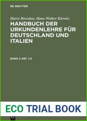 Handbuch der Urkundenlehre fur Deutschland und Italien : Band 2, Abt. 1 2