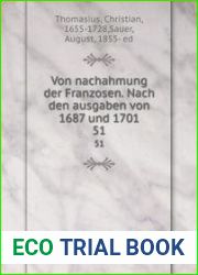Von nachahmung der Franzosen. Nach den ausgaben von 1687 und 1701