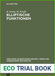 Elliptische Funktionen