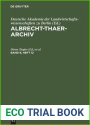 Albrecht-Thaer-Archiv. Band 9, Heft 12