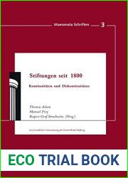 Stiftungen seit 1800: Kontinuitaten und Diskontinuitaten (Maecenata Schriften, 3) (German Edition)