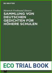 Sammlung von deutschen Gedichten fur hohere Schulen: Mit einem kurzen Abriss der deutschen Literaturgeschichte (German Edition)