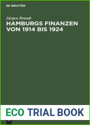 Hamburgs Finanzen von 1914 bis 1924 (German Edition)