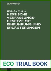 Hessische Verfassungsgesetze mit Einfuhrung und Erlauterungen: [Erg.H.] (German Edition)