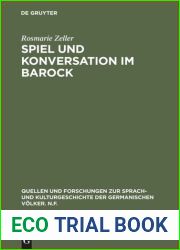 Spiel und Konversation im Barock